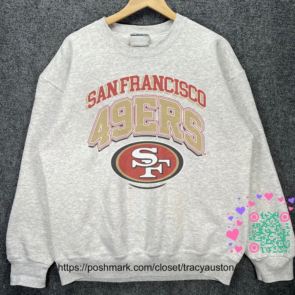 Vintage San Francisco 49ers Football Sweatshirt NFL San Francisco 49ers Shirt